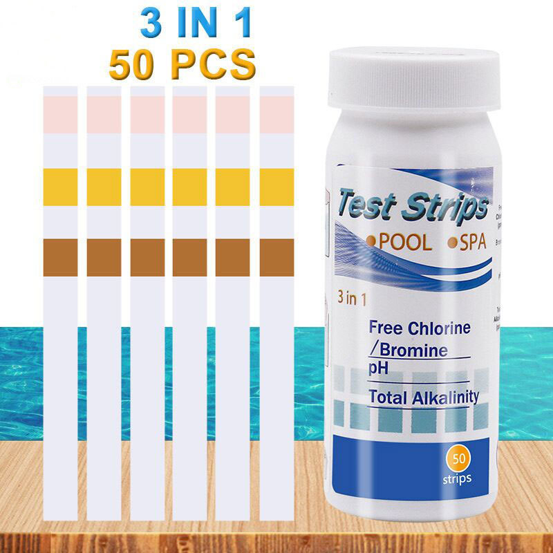 Aquarium Fishing - Chlorine PH Test Strips SPA Swimming