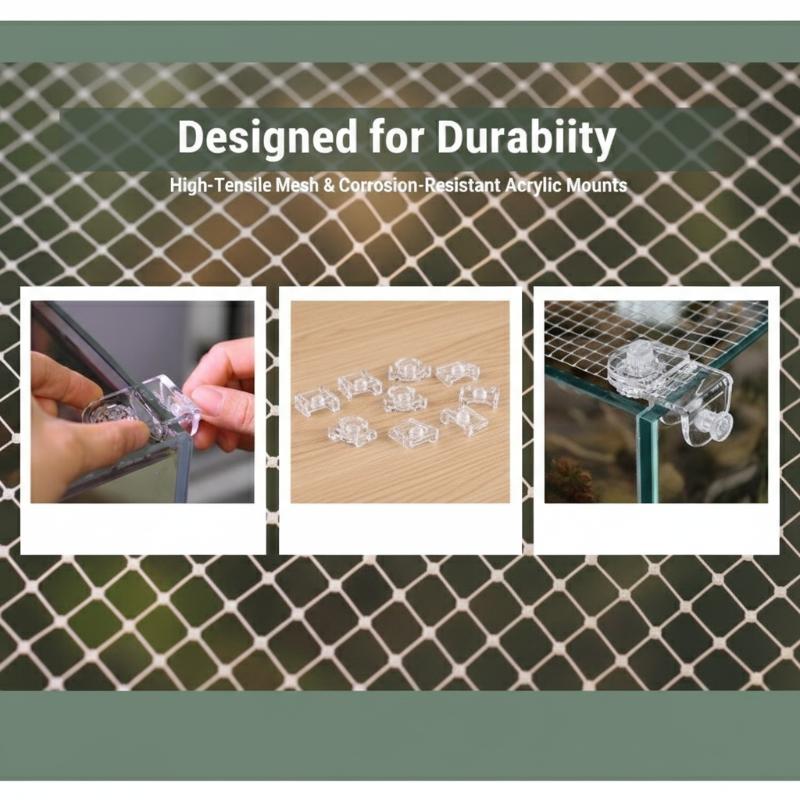 Aquarium Fish Jump Guard - 1Pcs Fish Tank Net Anti Jumping