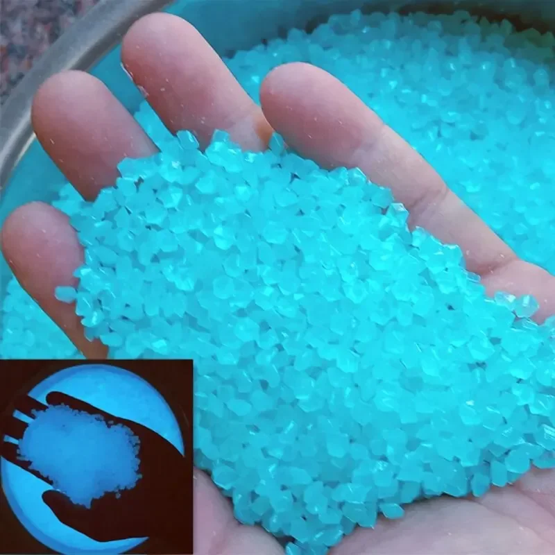 Aquarium Fishing - 1000pcs 3-5mm Luminous Sand Glow in