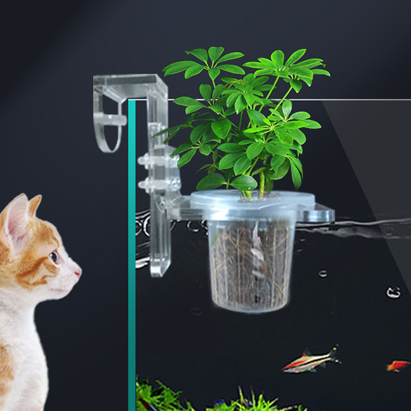 Fish Tank Planting Cups Hydrop - огляд і ціна Aquarium Fish Pot