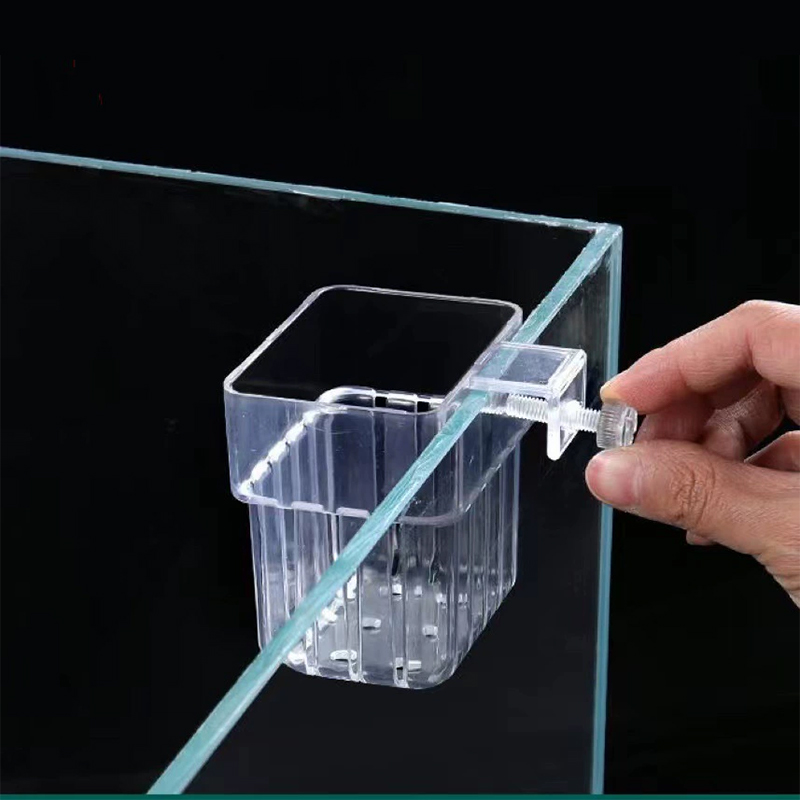 Aquarium Plant Holder Transpar - огляд і ціна Aquarium Fish Pot