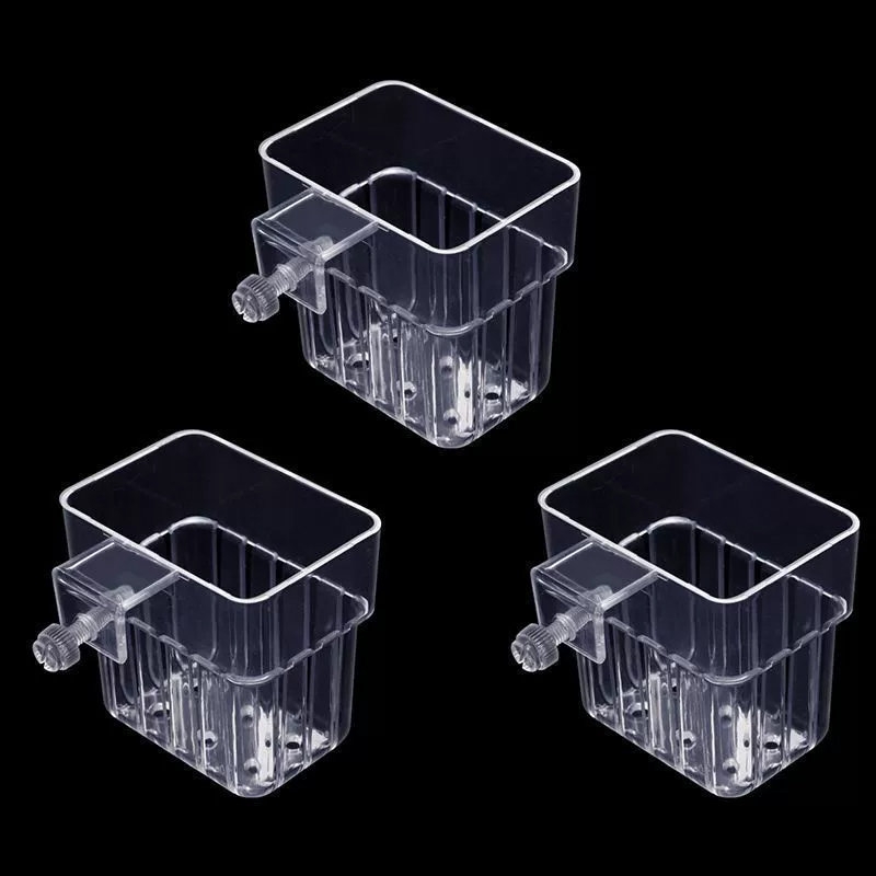 Aquarium Plant Holder Transpar - огляд і ціна Aquarium Fish Pot