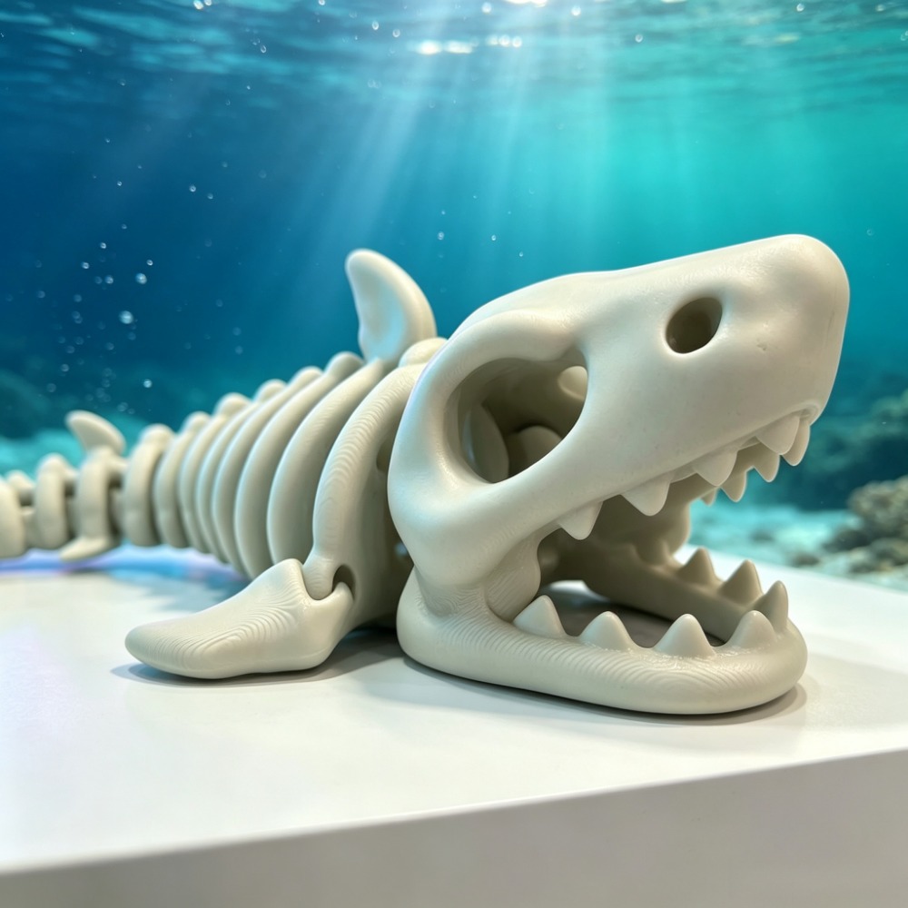 Shark Skeleton Aquarium Decor  - огляд і ціна Aquarium Fish To Buy