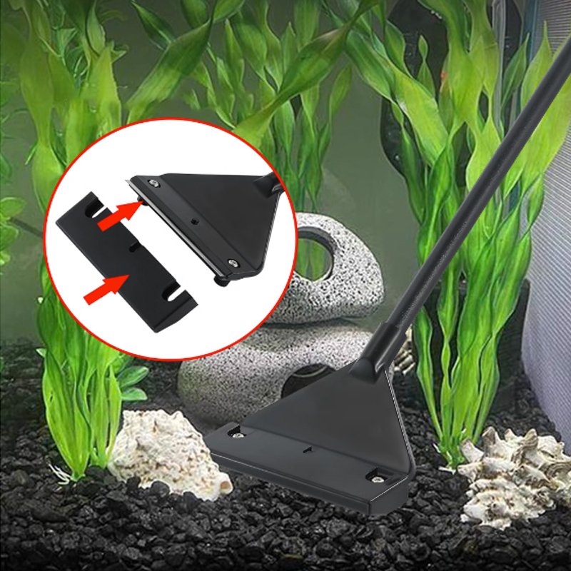 Aquarium Stainless Steel Fish  - огляд і ціна Algae Scraper Blade