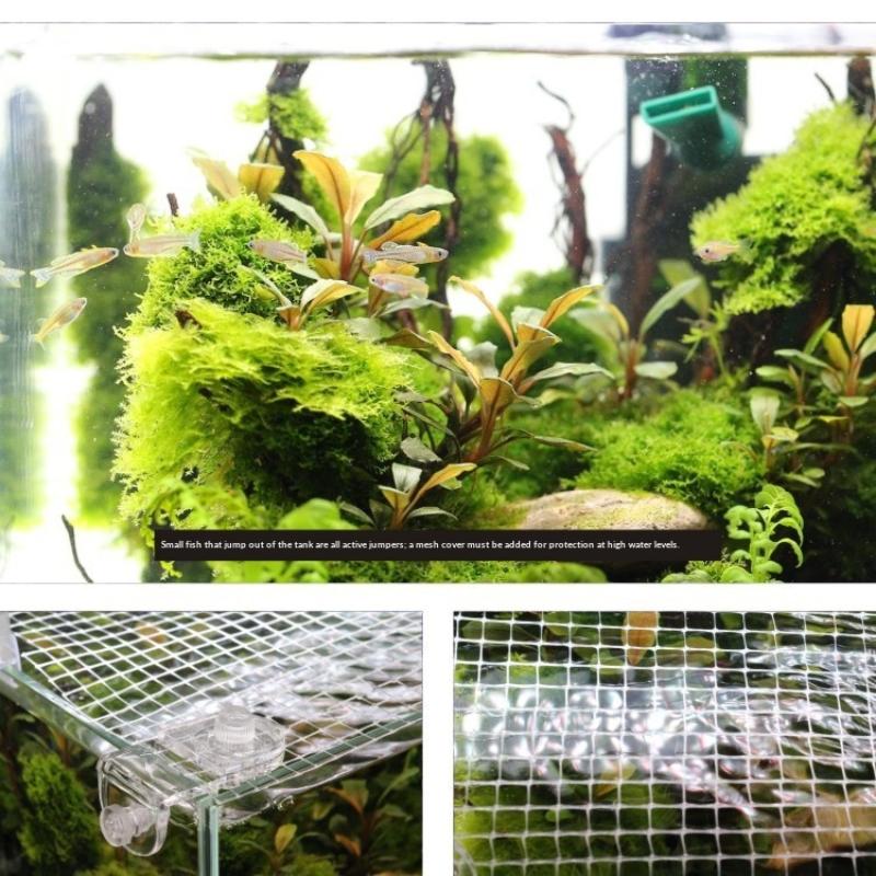1Pcs Anti Jump Security Net fo - огляд і ціна Aquarium Fish Jump Guard