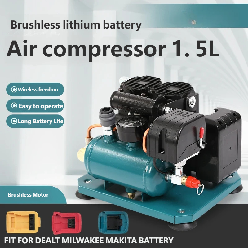 Fit for Makita bin 1.5L Portab - огляд і ціна Air Pump Silent