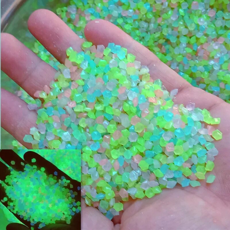 1000pcs 3-5mm Luminous Sand Gl - огляд і ціна Aquarium Fishing