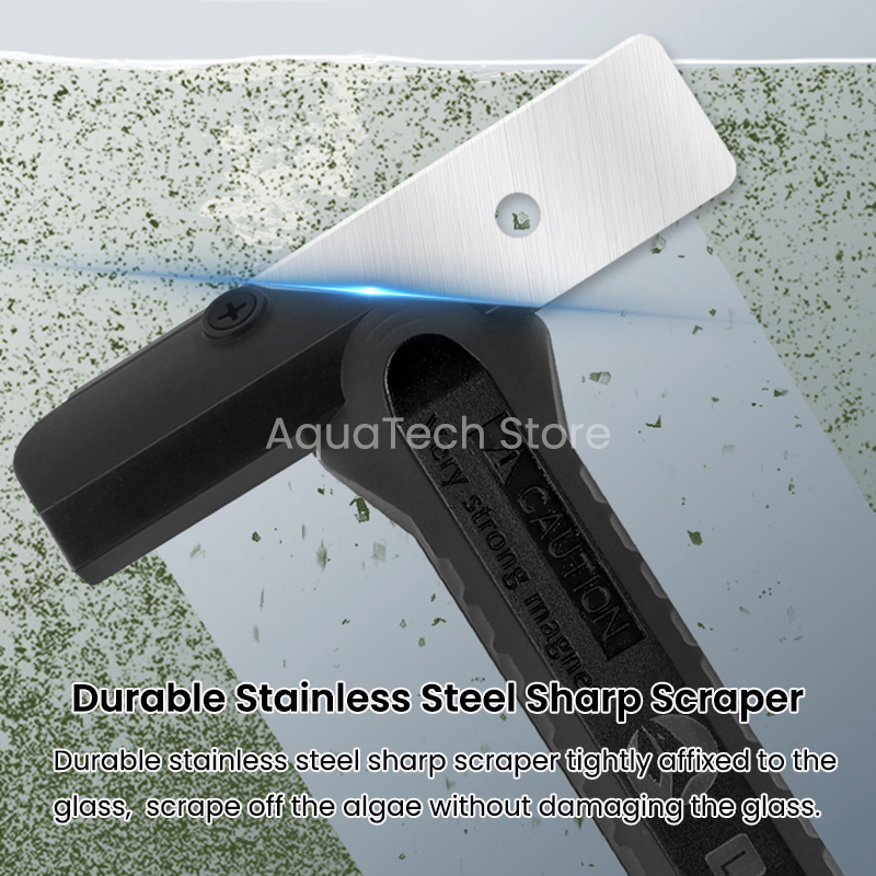 Magnetic Aquarium Fish Tank Gl - огляд і ціна Algae Scraper Blade