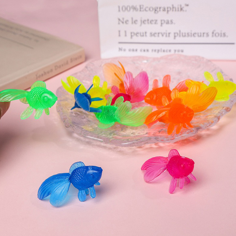 10/20PCS Plastic Goldfish with - огляд і ціна Aquarium Fish To Buy