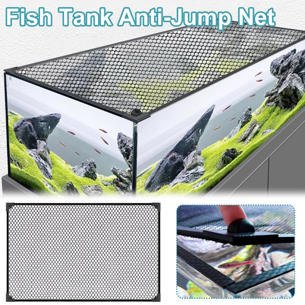 Magnetic Aquarium Cover Screen - огляд і ціна Aquarium Fish Jump Guard
