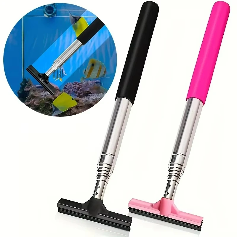 Telescopic Aquarium Scraper Br - огляд і ціна Algae Scraper Blade
