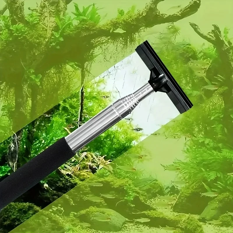 Telescopic Aquarium Scraper Br - огляд і ціна Algae Scraper Blade