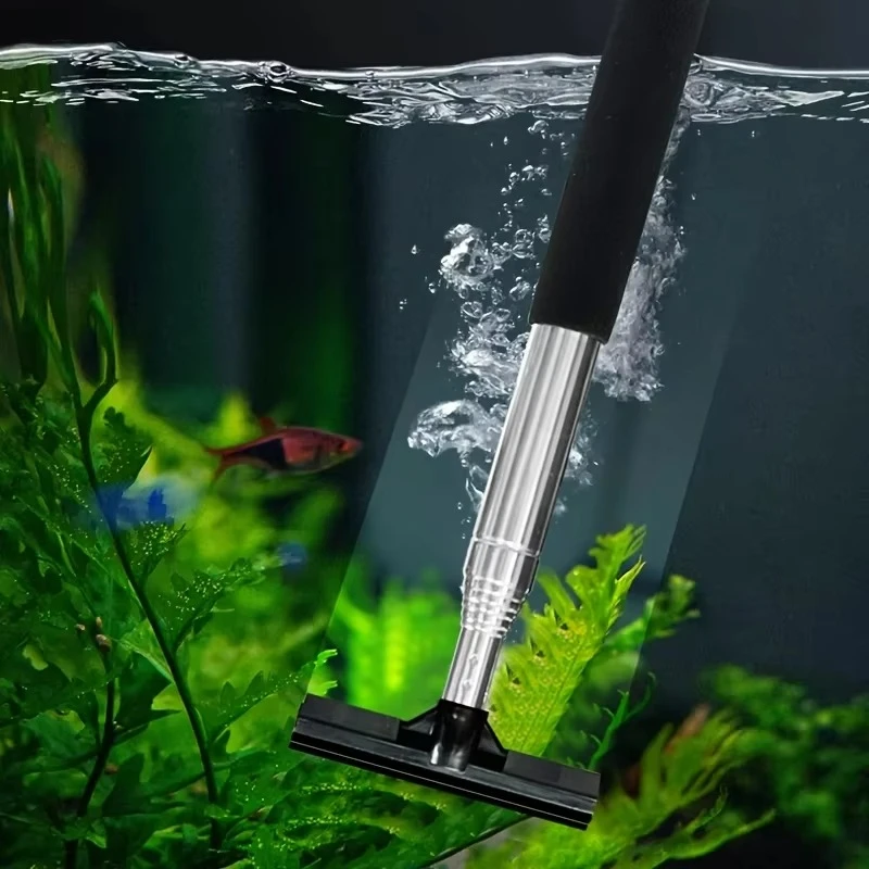 Telescopic Aquarium Scraper Br - огляд і ціна Algae Scraper Blade