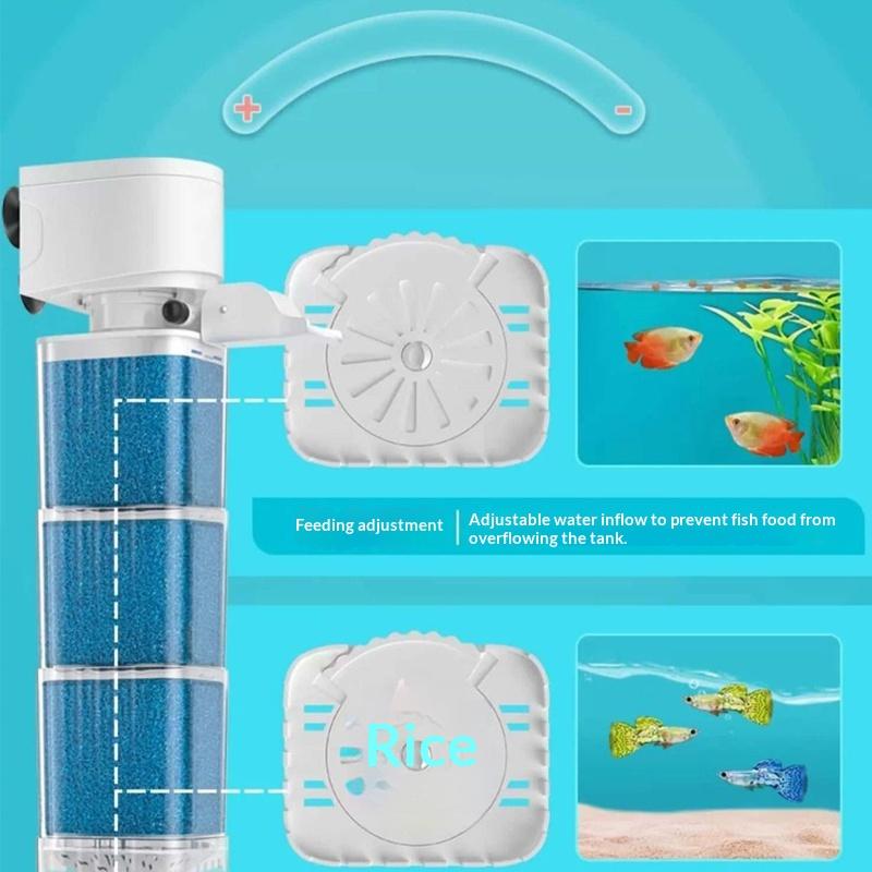 6 In1 Aquarium Filter Pump Fis - огляд і ціна Air Pump Silent