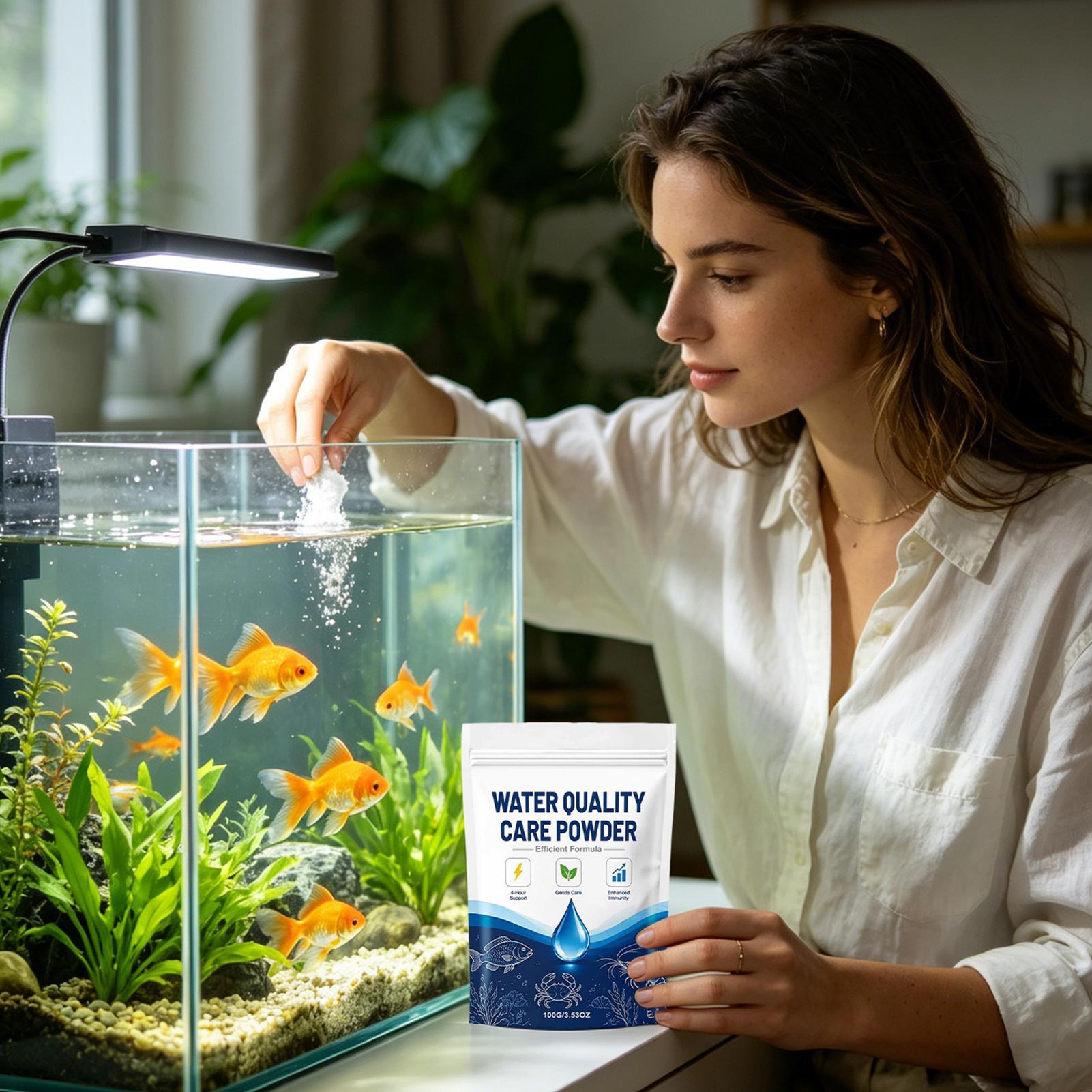 100g Aquarium Water Clarifier  - огляд і ціна Aquarium Fish Care