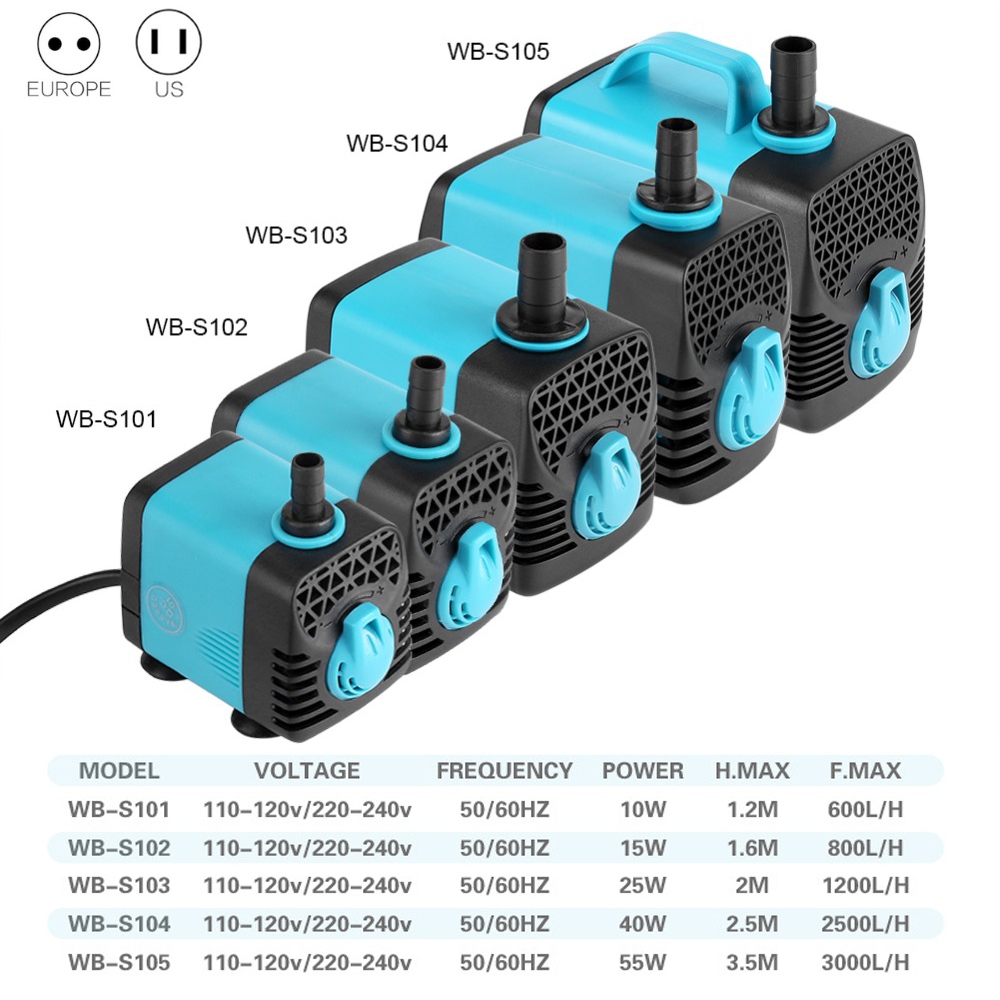 220V Ultra Quiet Submersible W - огляд і ціна Aquarium Fish Care