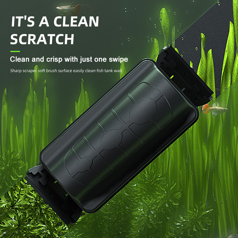 New Magnetic Aquarium Double S - огляд і ціна Algae Scraper Blade