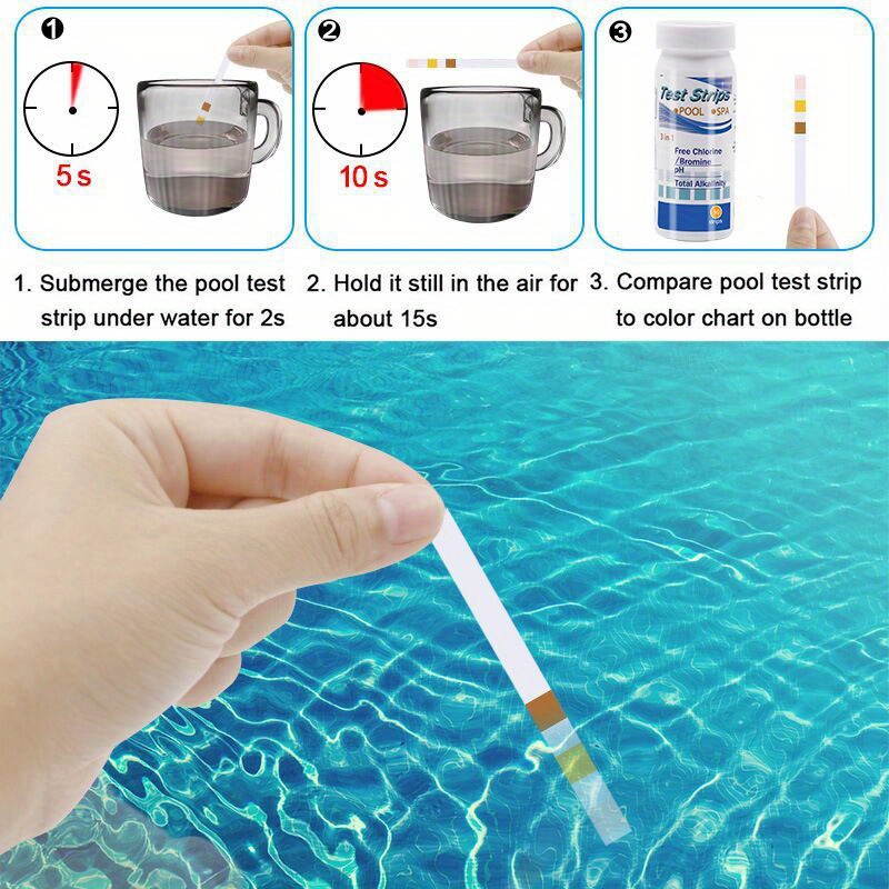 Chlorine PH Test Strips SPA Sw - огляд і ціна Aquarium Fishing