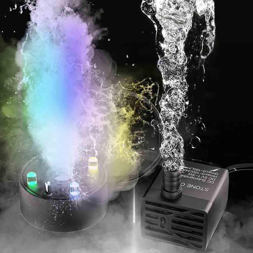 2-IN-1 Mist Maker Colorful LED - огляд і ціна Aquarium Fish Care