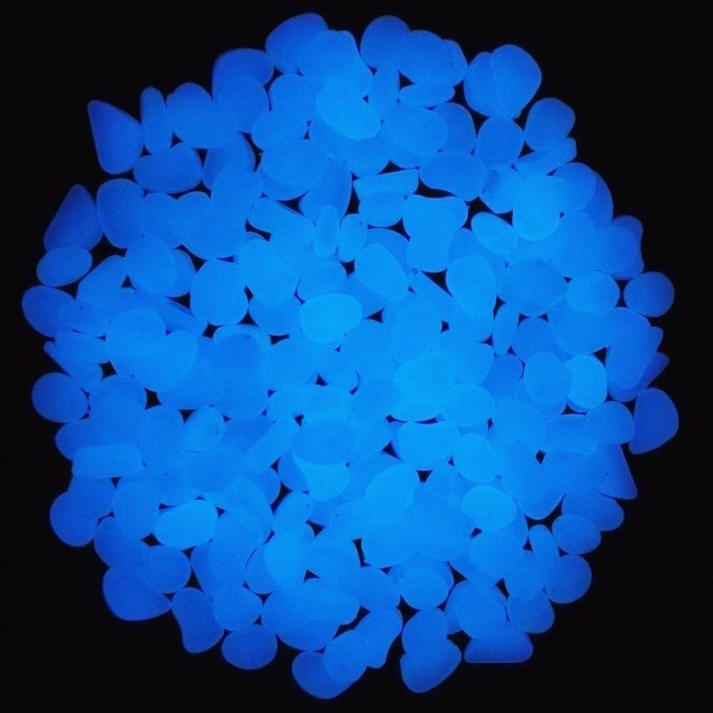 Fish Tank Rocks Glow Blue Pebb - огляд і ціна Aquarium Fishing