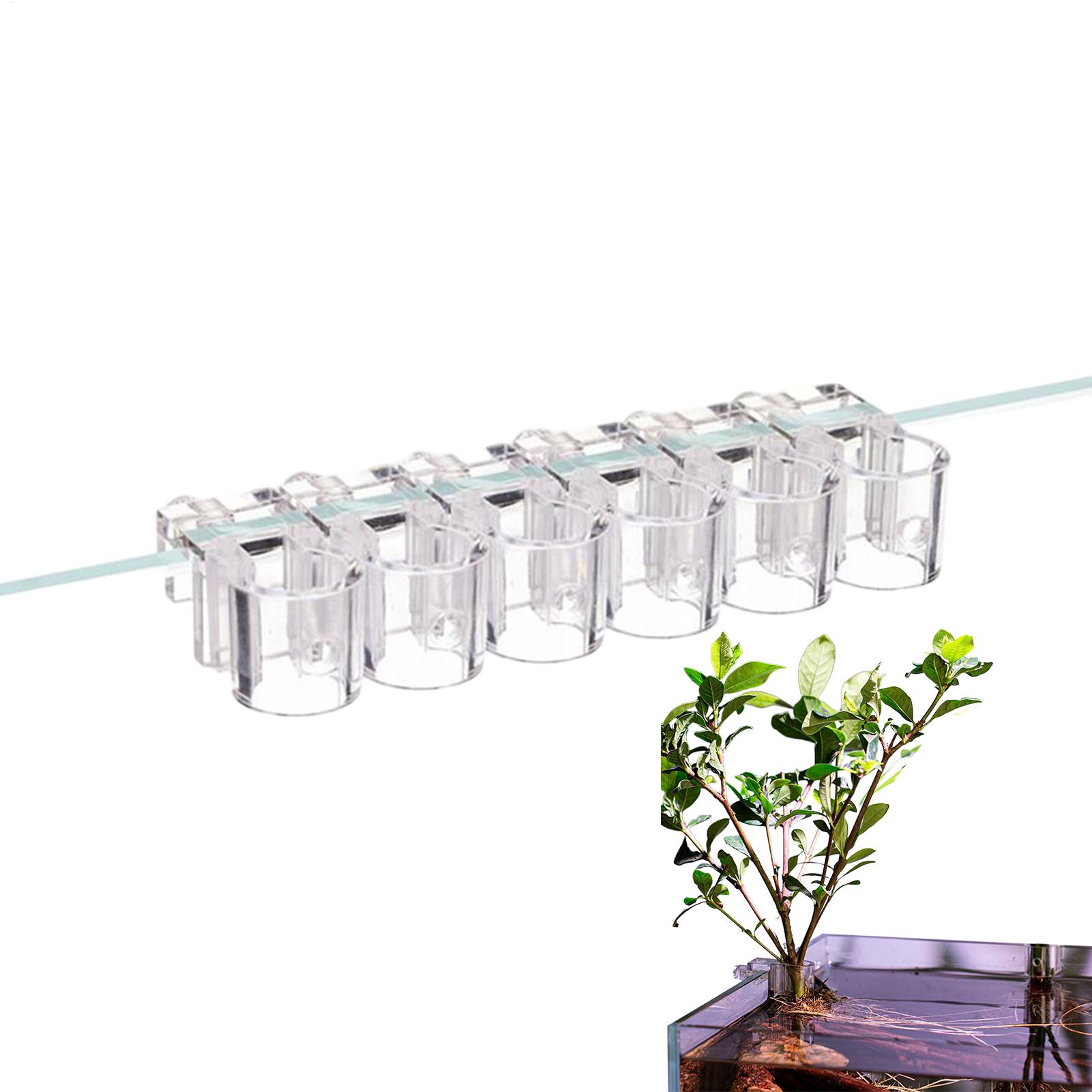 Aquarium Plant Basket Transpar - огляд і ціна Aquarium Fish Pot