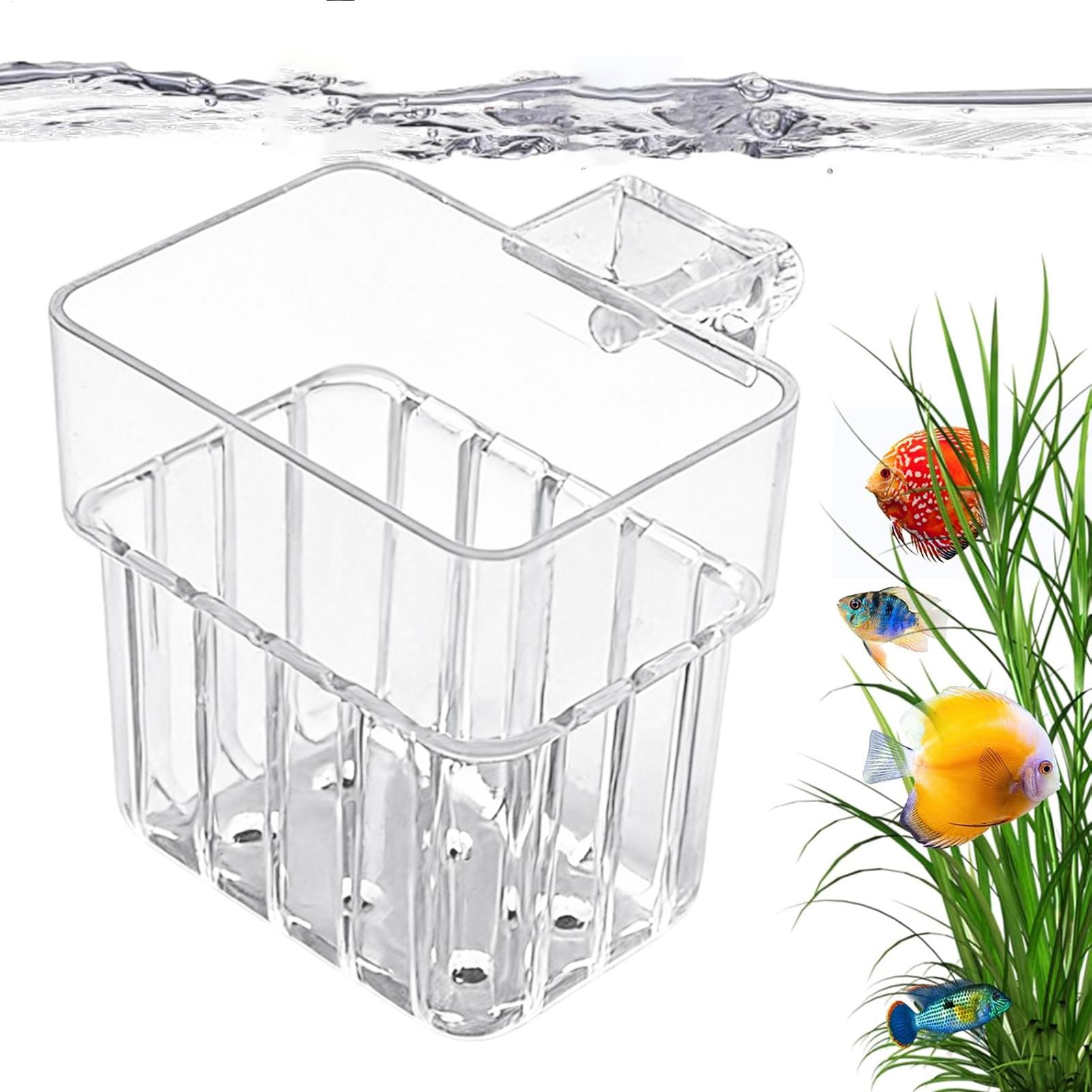 Aquarium Transparent Hanger Po - огляд і ціна Aquarium Fish Pot