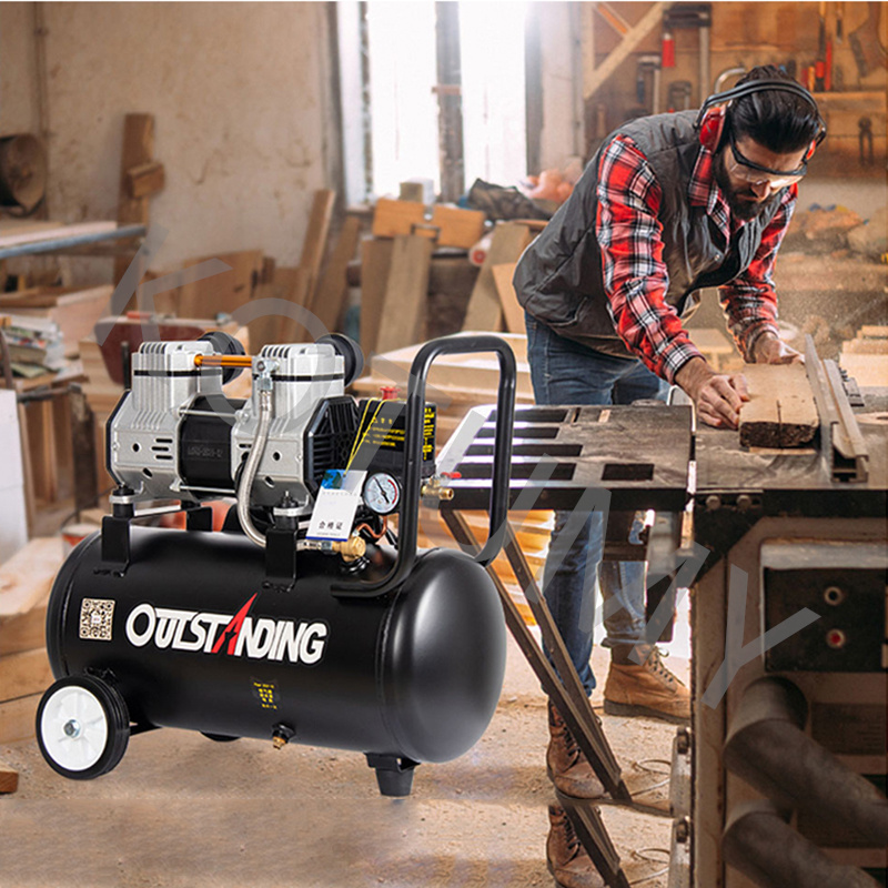 220V Small Air Compressor Oil- - огляд і ціна Air Pump Silent