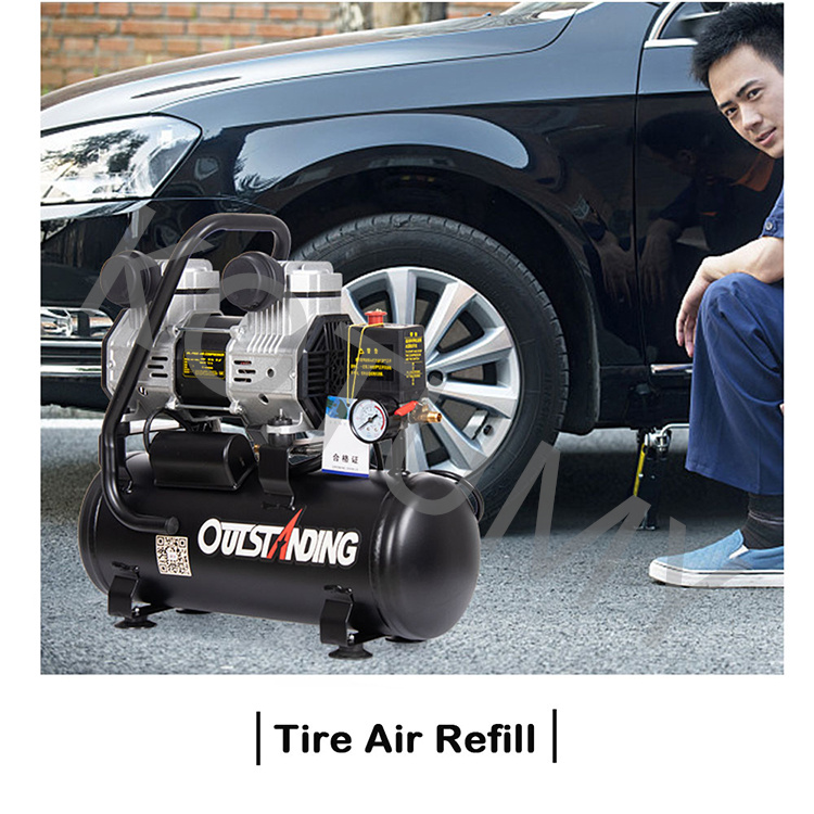 220V Small Air Compressor Oil- - огляд і ціна Air Pump Silent