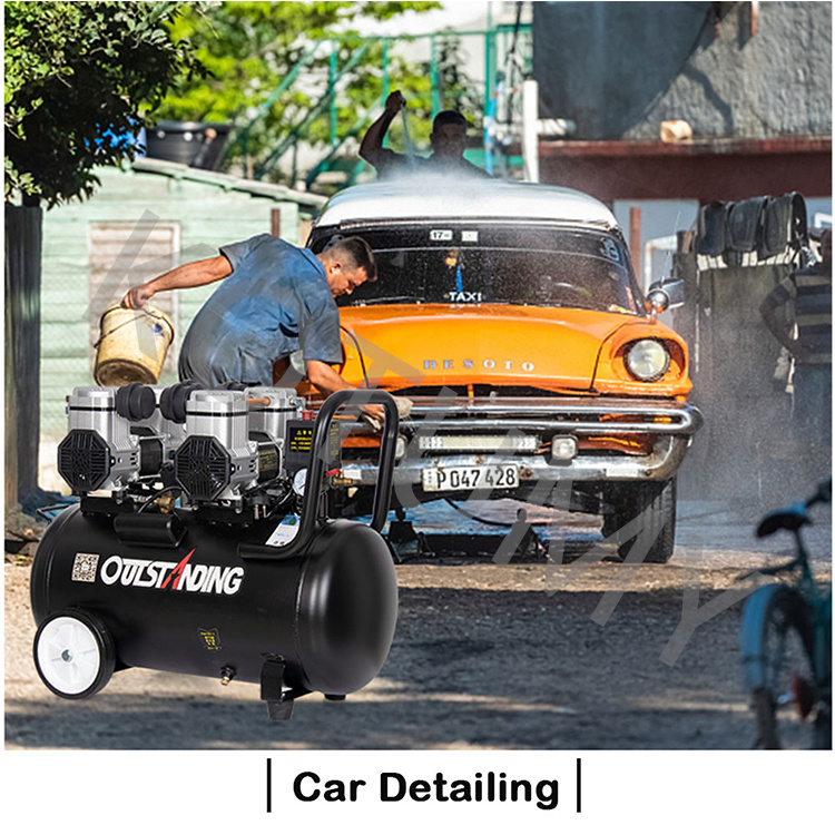 220V Small Air Compressor Oil- - огляд і ціна Air Pump Silent